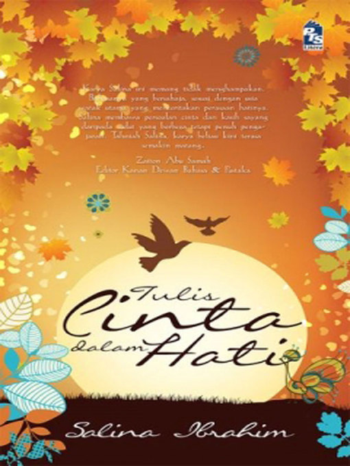 Cover image for Tulis cinta dalam hati